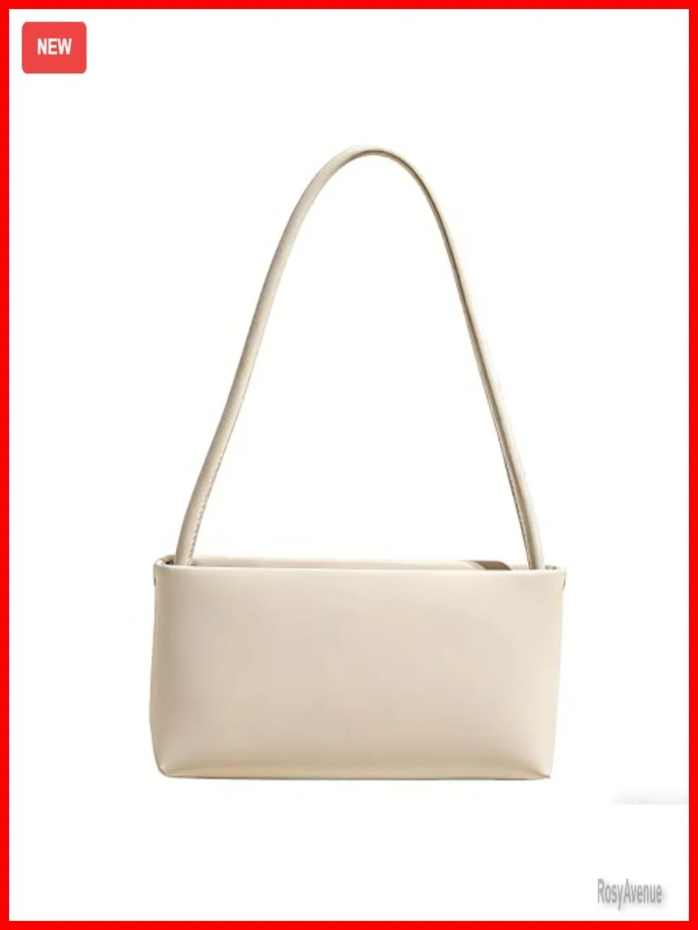 Small Hobo Shoulder Bag Faux Leather Crossbody Purse with Zipper Closure